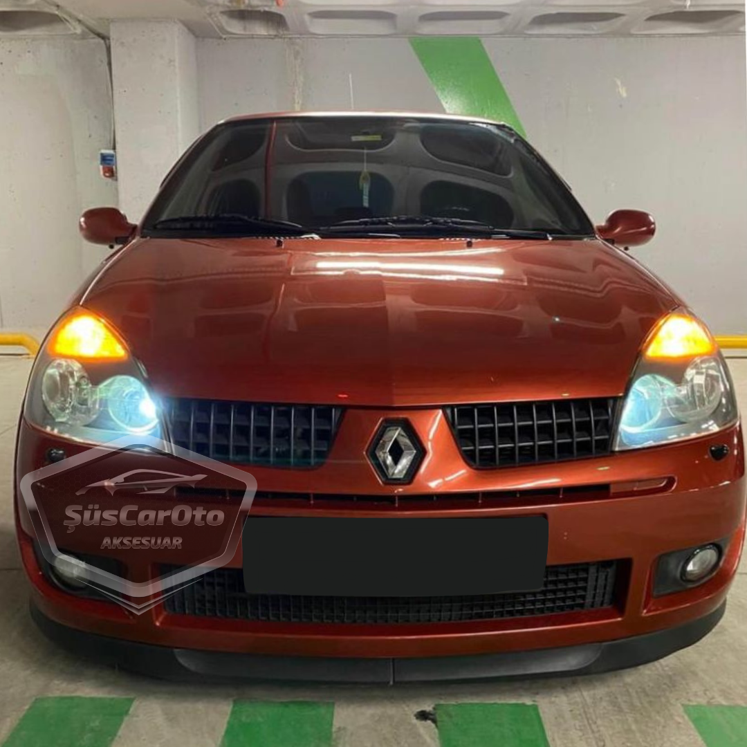 Renault Clio 2 Symbol Hb&amp;Sedan 1998-2008 Uyumlu Üniversal Astra H lip Esnek Ön Lip 2 Parça Tampon Altı Dil Karlık Ön Ek image 0