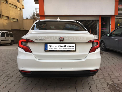 Fiat Egea Bagaj Üstü Slim Spoiler Parlak Beyaz image 6