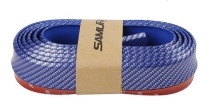 SAMURAİ Renkli Ez Lip Ön Lip Esnek Yumuşak 3M Yapışkanlı Ek 2.5 m Mavi Karbon image 1