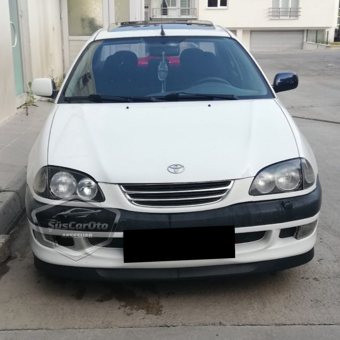 Toyota Corolla Terra 1999-2002 Uyumlu Üniversal Astra H lip Esnek Ön Lip 2 Parça Tampon Altı Dil Karlık Ön Ek image 4