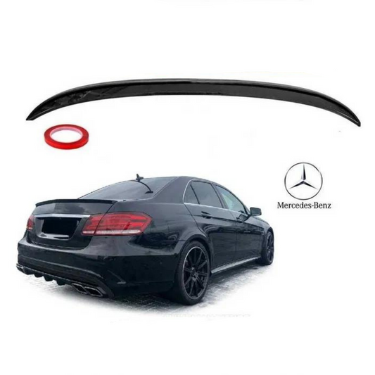 Sunplex Mercedes E Serisi W212 Bagaj Üstü Spoiler Piano Black 2009-2016 image 0
