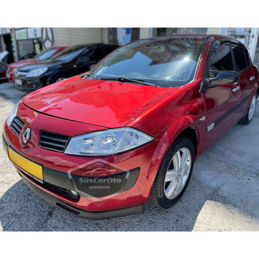 Renault Megane 2 2003-2008 Uyumlu Üniversal V2 Laguna Lip Esnek Ön Lip 2 Parça Tampon Altı Dil Karlık Ön Ek image 4