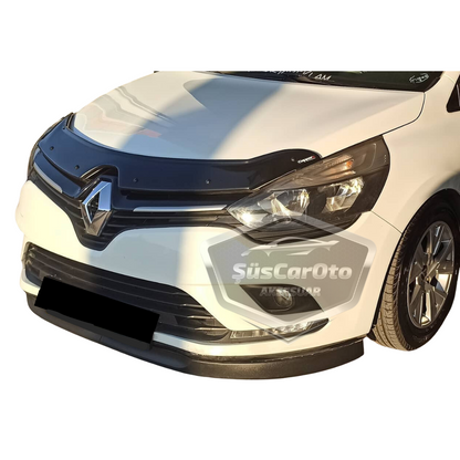 Renault Clio 4 2012-2020 Uyumlu Üniversal Astra H lip Esnek Ön Lip 2 Parça Tampon Altı Dil Karlık Ön Ek image 5