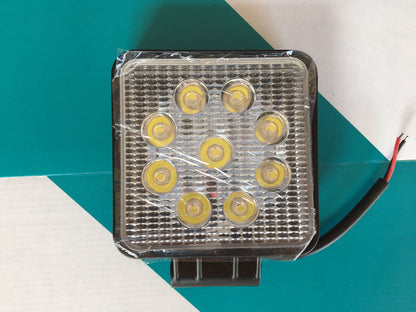 Kare Projektör Çalışma Lambası 9 Led 27W 12-85V image 0
