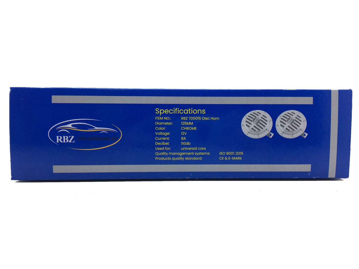 Hella Tip Süper Tone Küçük Kafa Korna Seti 12 Volt Krom 2 Adet image 5
