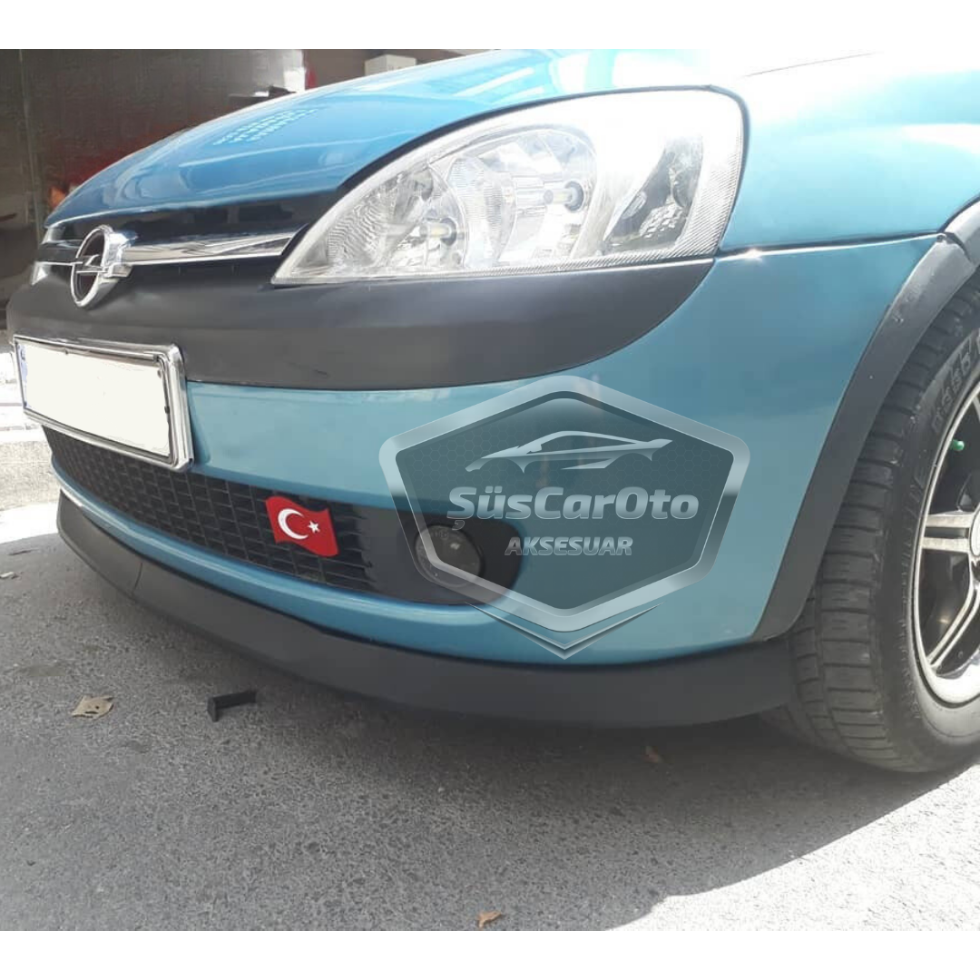 Opel Combo C 2002–2012 Uyumlu Üniversal Astra H lip Esnek Ön Lip 2 Parça Tampon Altı Dil Karlık Ön Ek image 6