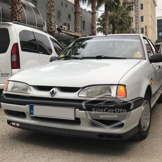 Renault 19 Europa 1994-2001 Uyumlu Üniversal Laguna Lip Esnek Ön Lip 2 Parça Tampon Altı Dil Karlık Ön Ek image 0