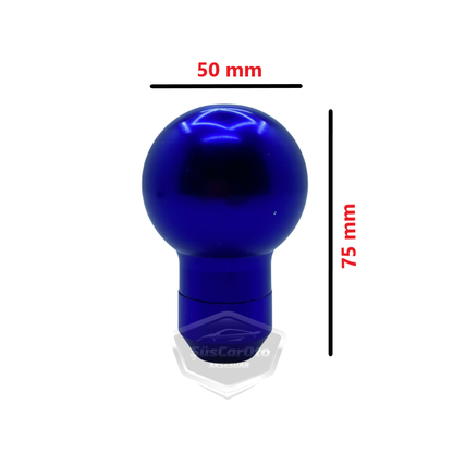 Momo Yuvarlak Metal Spor Vites Topuzu Aparatlı Üniversal Mavi image 4