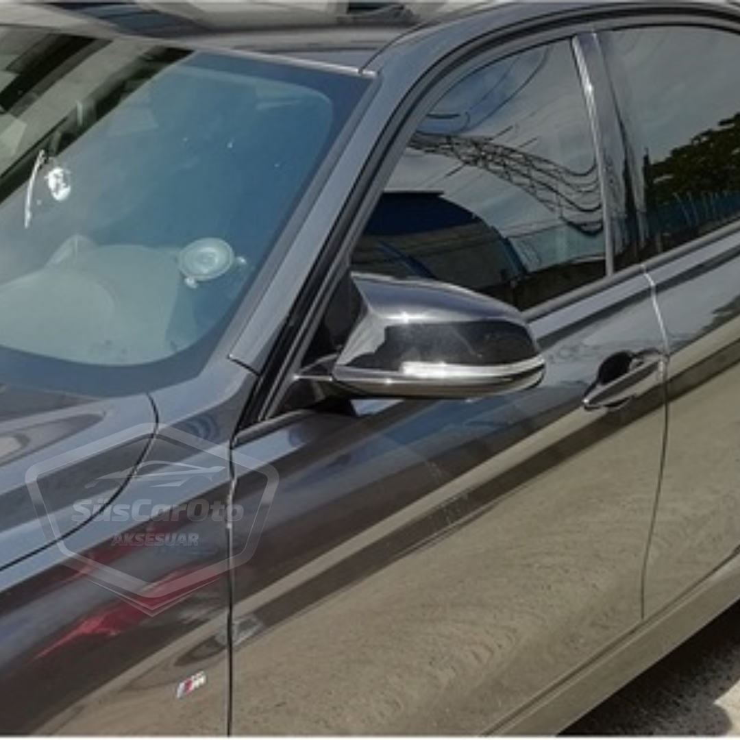 BMW F30-F32-F20 2012-2018 Batman Yarasa Ayna Kapağı Piano Black ABS Plastik image 7