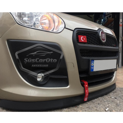 Fiat Doblo D3 2010-2015 Uyumlu Üniversal Astra H lip Esnek Ön Lip 2 Parça Tampon Altı Dil Karlık Ön Ek image 5