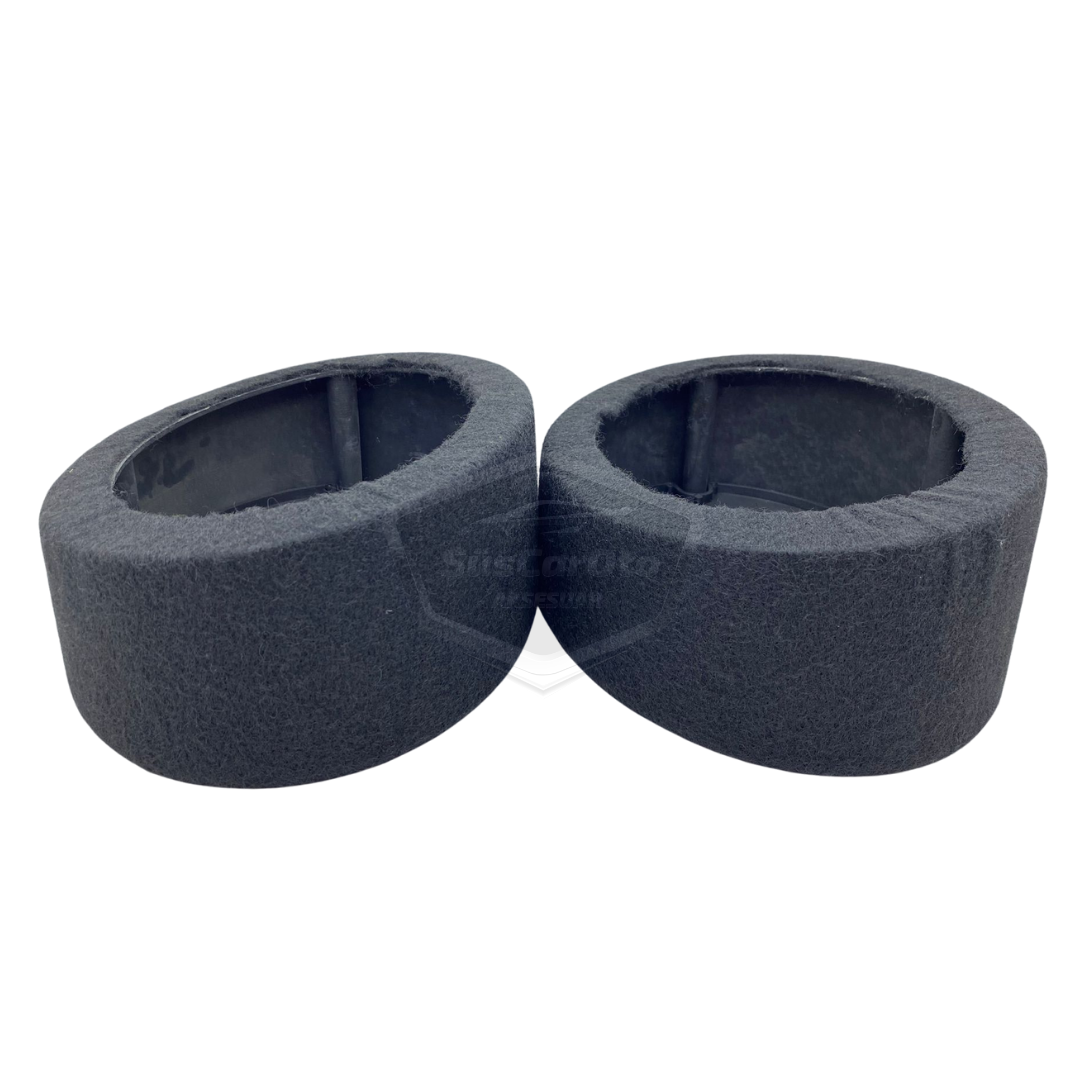 Çift Yönlü 6"x9" Oval &amp; 16 cm Yuvarlak Hoparlör Kasnağı Üniversal Oval Hoparlör Yükseltici Altlık Takoz 2 li Set image 2