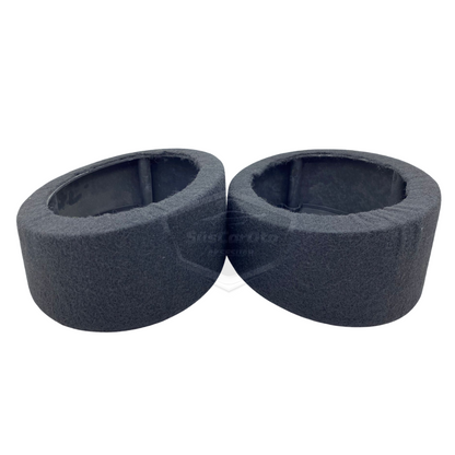 Çift Yönlü 6"x9" Oval &amp; 16 cm Yuvarlak Hoparlör Kasnağı Üniversal Oval Hoparlör Yükseltici Altlık Takoz 2 li Set image 2