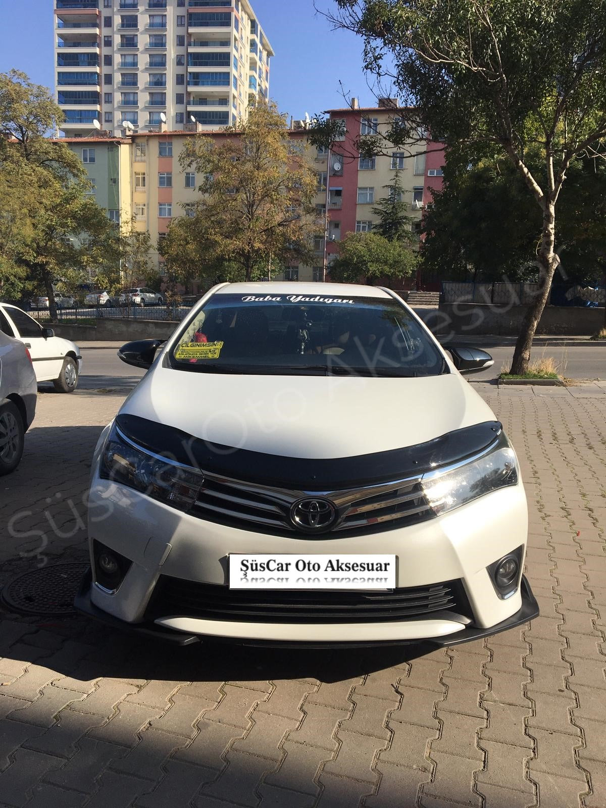 Toyota Verso 2014-2017 Batman Yarasa Ayna Kapağı Piano Black ABS Plastik image 0