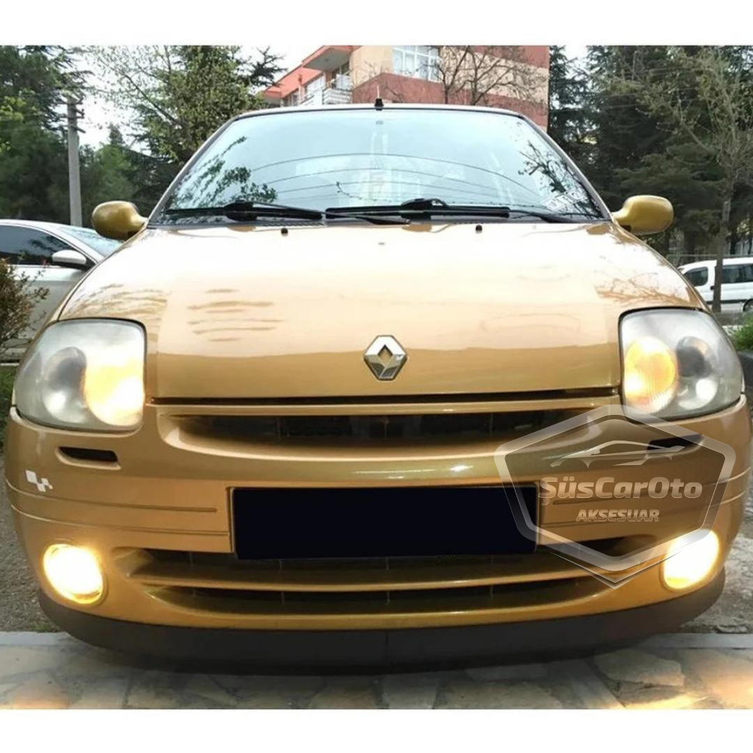 Renault Clio Symbol Hb&amp;Sedan 1998-2002 Uyumlu Üniversal Astra H lip Esnek Ön Lip 2 Parça Tampon Altı Dil Karlık Ön Ek image 3