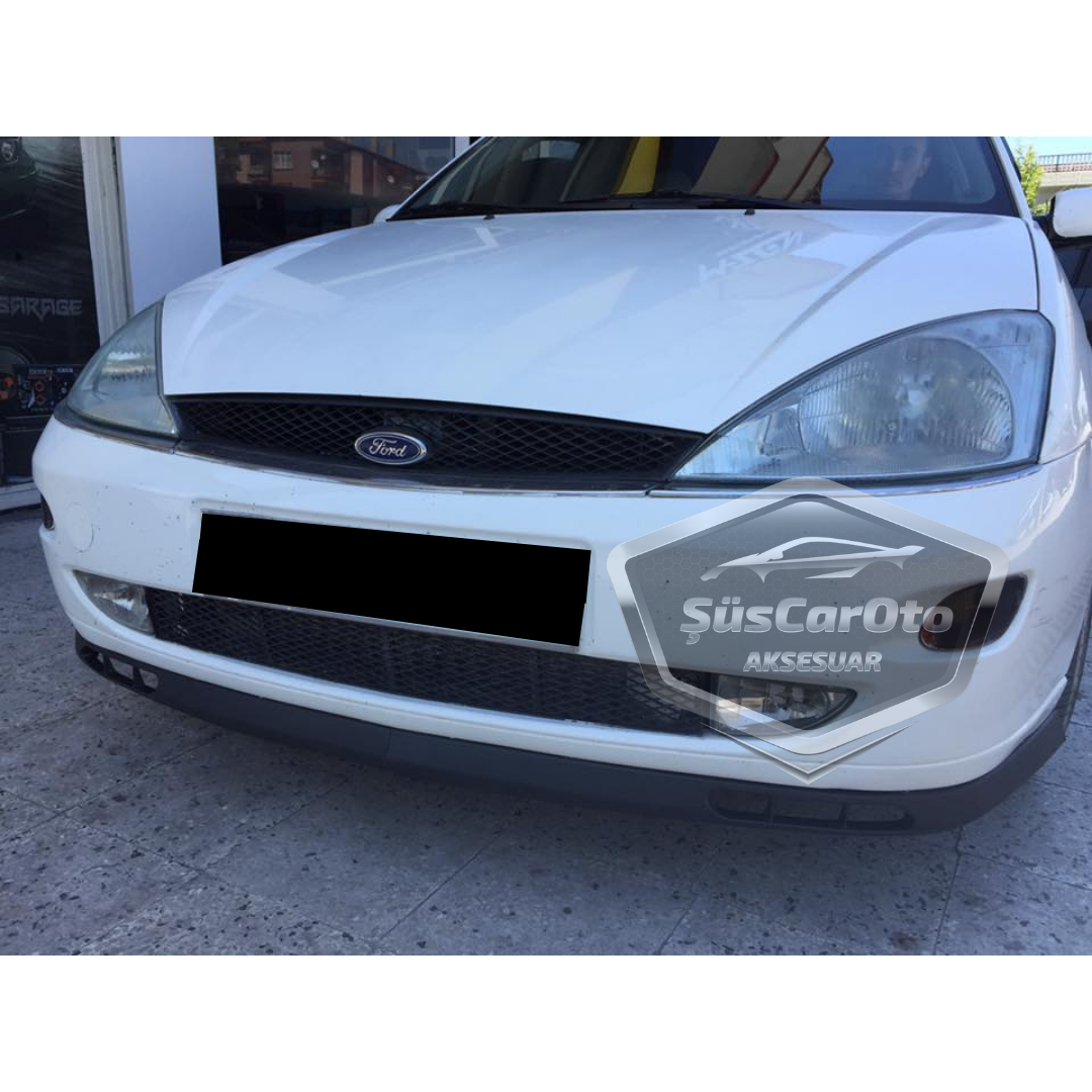 Ford Focus 1 Hb&amp;Sedan 1998-2004 Uyumlu Üniversal Laguna lip Esnek Ön Lip 2 Parça Tampon Altı Dil Karlık Ön Ek image 7