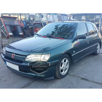 Peugeot 306 1993-2002 Uyumlu Üniversal Laguna Lip Esnek Ön Lip 2 Parça Tampon Altı Dil Karlık Ön Ek image 3
