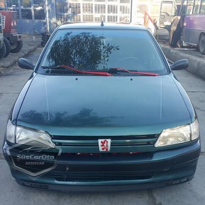 Peugeot 306 1993-2002 Uyumlu Üniversal Laguna Lip Esnek Ön Lip 2 Parça Tampon Altı Dil Karlık Ön Ek image 8