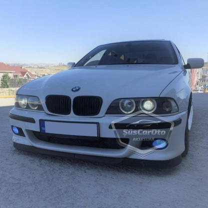 BMW 5 Serisi E39 1995-2004 Uyumlu Üniversal Astra H lip Esnek Ön Lip 2 Parça Tampon Altı Dil Karlık Ön Ek image 0
