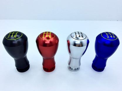 Üniversal Metal Spor Görünümlü Vites Topuzu Aparatlı Yuvarlak Tip Gümüş image 0