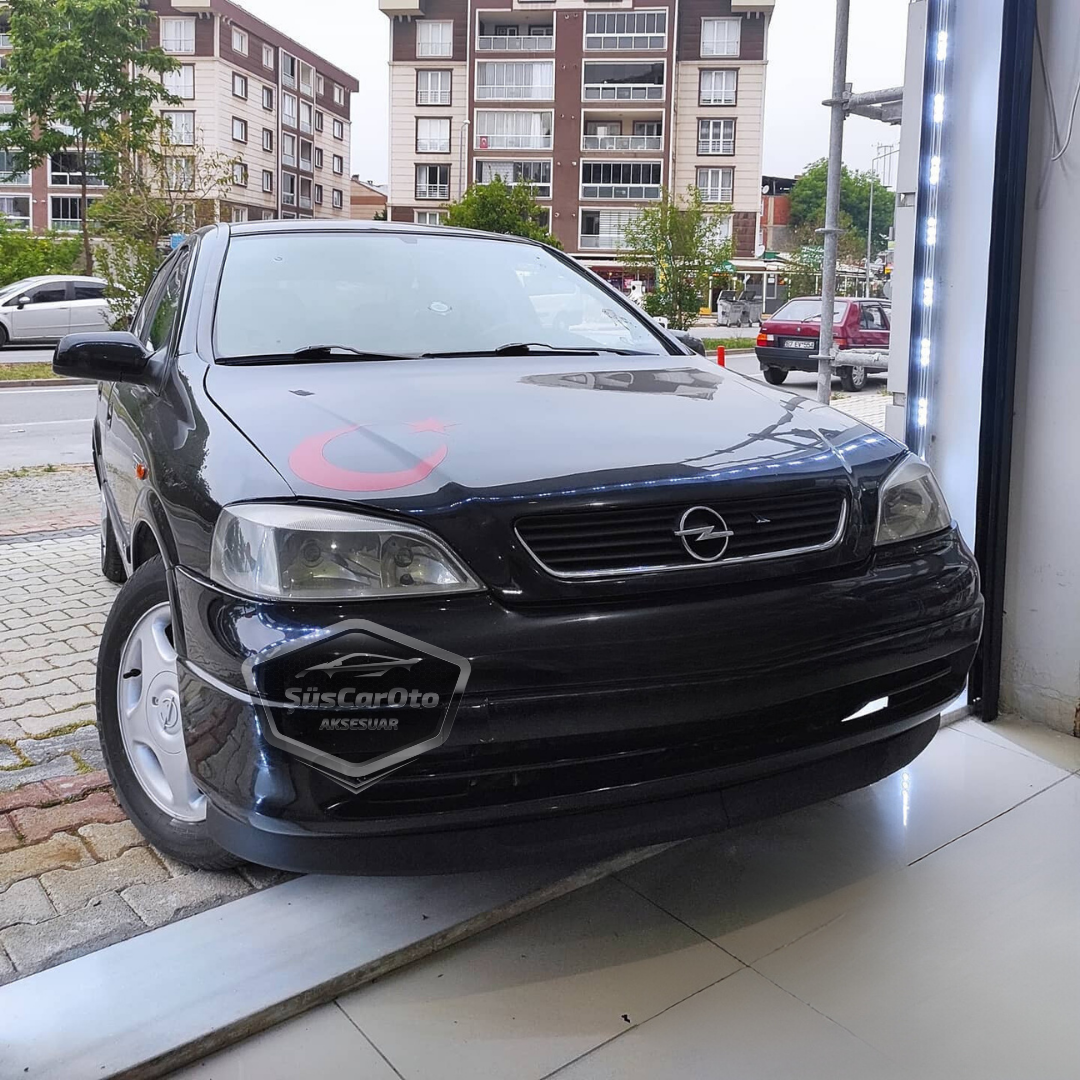 Opel Astra G 1998-2004 Uyumlu Üniversal Astra H lip Esnek Ön Lip 2 Parça Tampon Altı Dil Karlık Ön Ek image 2