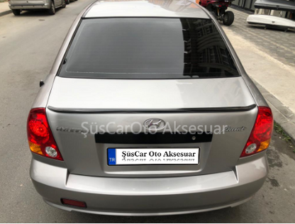 Hyundai Accent Admire Bagaj Üstü Spoiler Bagaj Çıtası Piano Black image 0