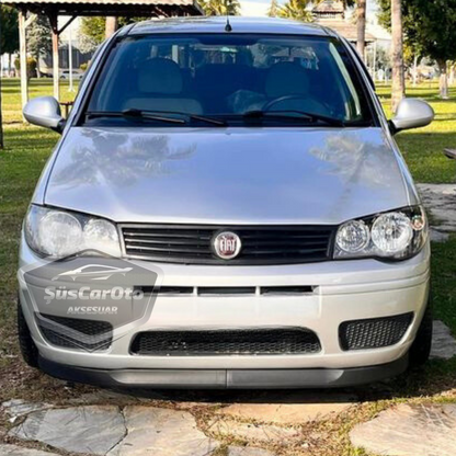 Fiat Albea 2002-2013 Uyumlu Üniversal Astra H lip Esnek Ön Lip 2 Parça Tampon Altı Dil Karlık Ön Ek image 1