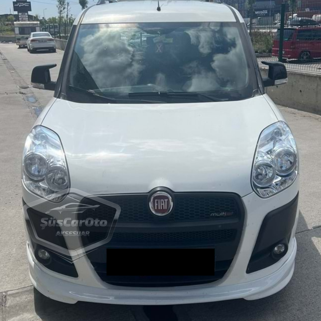 Fiat Doblo D3 D4 2009-2022 Uyumlu Batman Yarasa Ayna Kapağı Piano Black ABS Plastik image 6