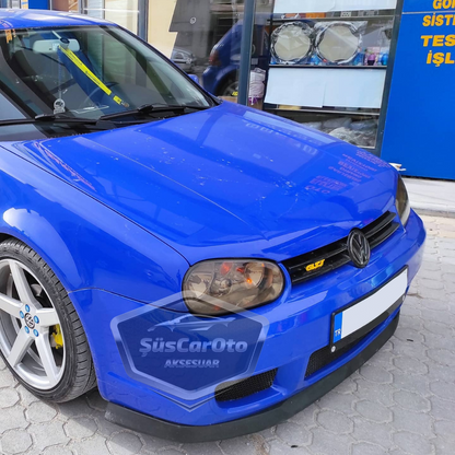 Vw Golf 4 1997-2003 Uyumlu Üniversal Astra H lip Esnek Ön Lip 2 Parça Tampon Altı Dil Karlık Ön Ek image 1