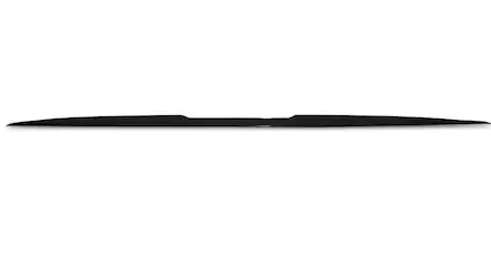 SUNPLEX Renault Symbol 2013- Bagaj Üstü Spoiler Piano Black image 2