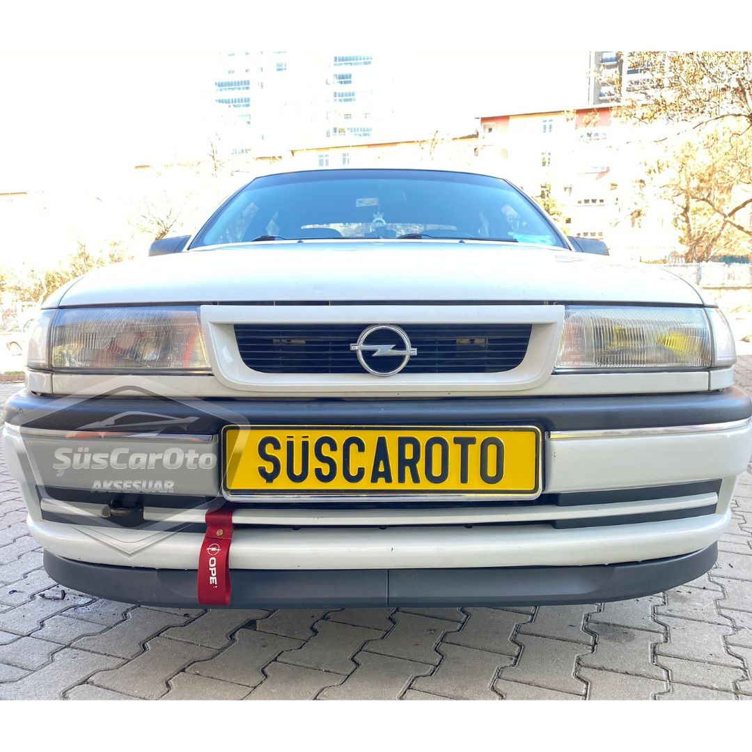 Opel Vectra A 1988-1995 Uyumlu Üniversal Astra H lip Esnek Ön Lip 2 Parça Tampon Altı Dil Karlık Ön Ek image 4