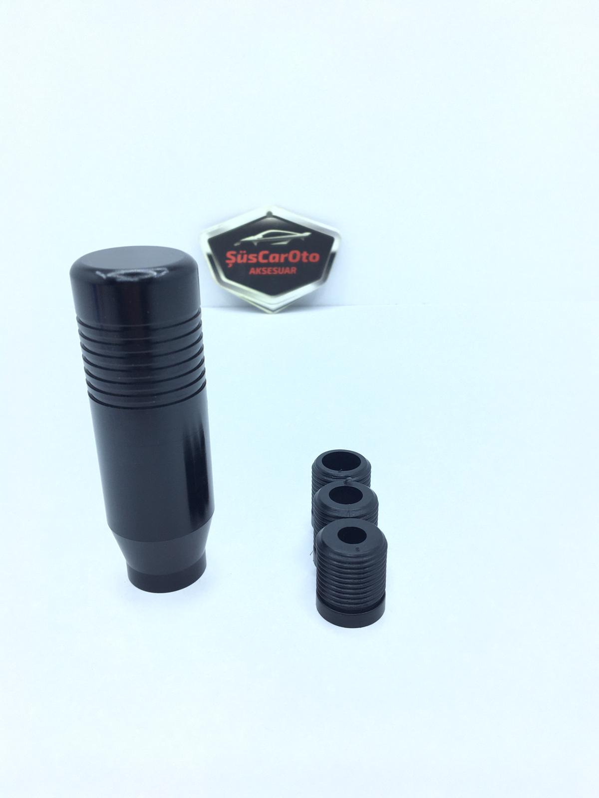 Mugen Metal Spor Görünümlü Vites Topuzu Aparatlı Üniversal Siyah image 1