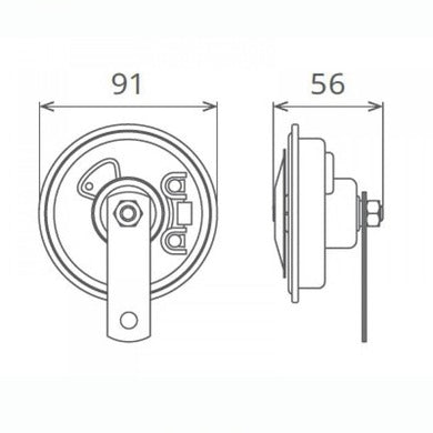 Bosch Di Dit Korna 2 Adet 12V 110 dB image 1