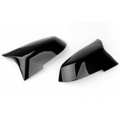 BMW F30-F32-F20 2012-2018 Batman Yarasa Ayna Kapağı Piano Black ABS Plastik image 4