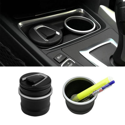 BMW Tip Bardaklıklı Mavi Led Işıklı Spor Oto Araç İçi Küllük image 4