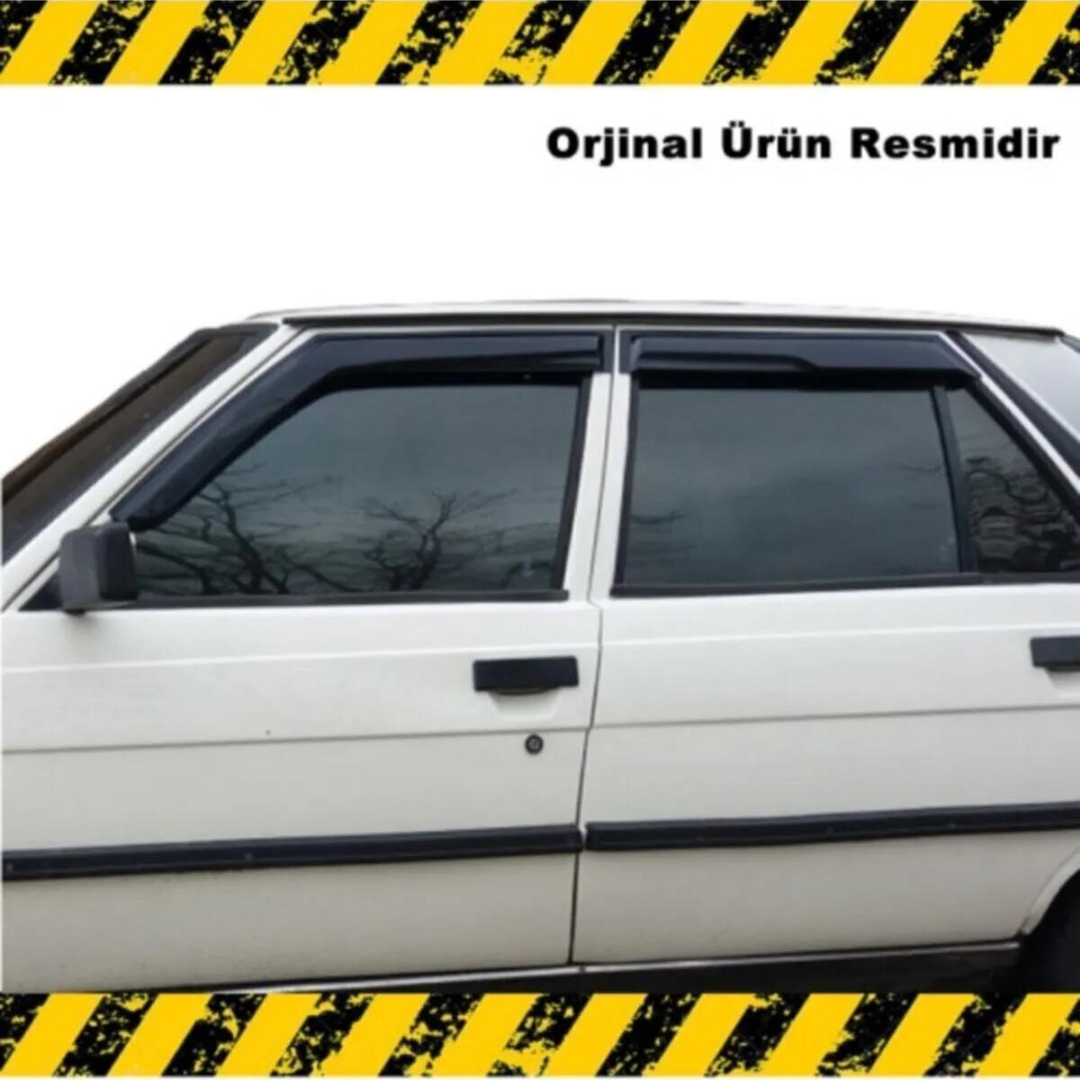 Renault 9-11 Broadway Fairway Spring Flash Tüm Kasalar İçin Uyumlu Mugen Cam Rüzgarlığı Seti 4'lü İthal image 2