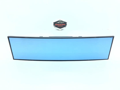 Bombeli Makaslı Geçmeli Karartmalı İç İlave Ayna Mavi Renkli Ayna 280 mm image 1