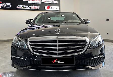 Mercedes W213 2017-2020 E Serisi Batman Yarasa Ayna Kapağı Piano Black ABS Plastik image 2
