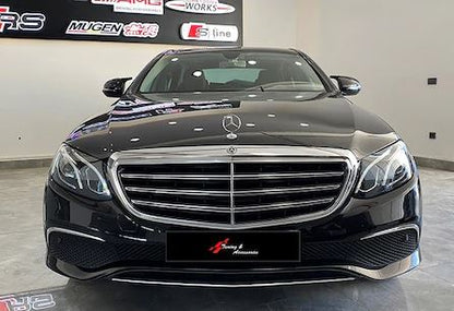 Mercedes W213 2017-2020 E Serisi Batman Yarasa Ayna Kapağı Piano Black ABS Plastik image 2