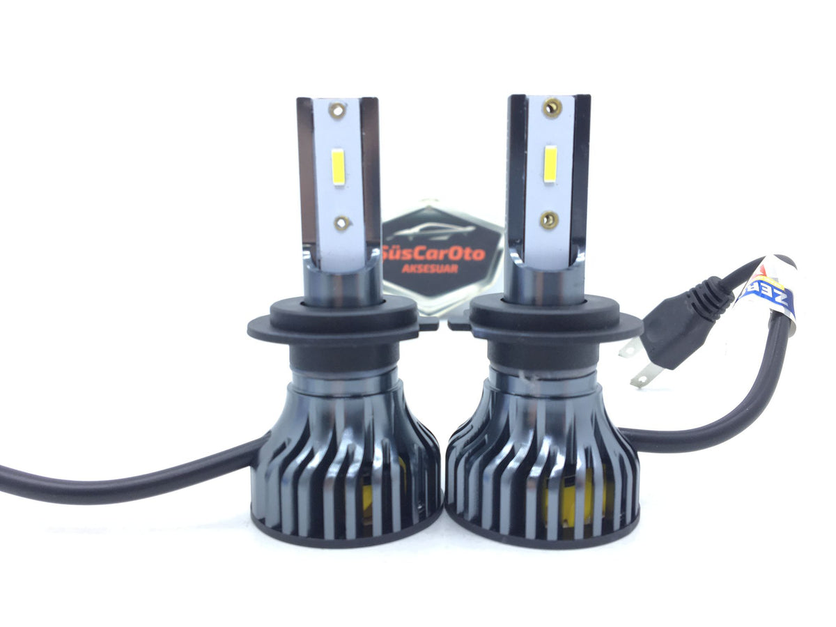 Photon Zero +2 Plus Yeni Nesil Mini CSP Led Xenon Şimşek Etkili Soğutuculu Slim Zenon 6000K H1 image 2