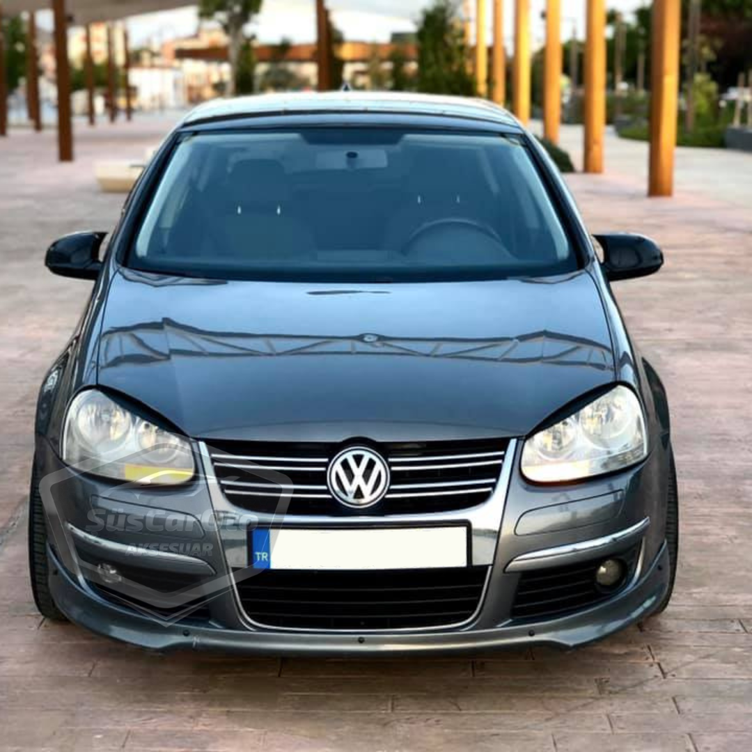 Vw Golf 5 2003-2009 Batman Yarasa Ayna Kapağı Piano Black ABS Plastik image 1