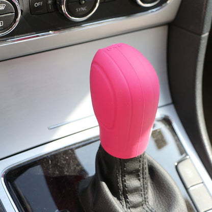 Volkswagen Seat Skoda Golf DSG Silikon Vites Topuz Kılıfı Pembe image 0
