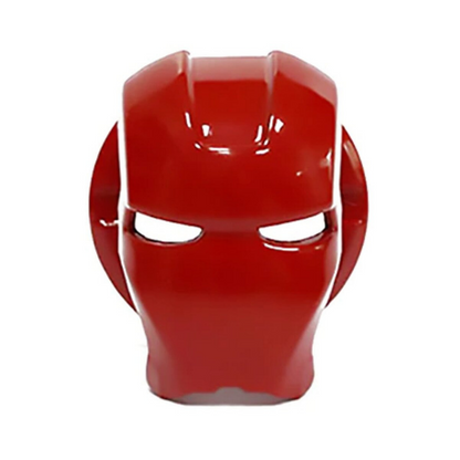 Start Stop Tuşu Kapağı Iron Man Metal Tuş Koruyucu Dekoratif Özel Çinko Alaşım Kırmızı image 1