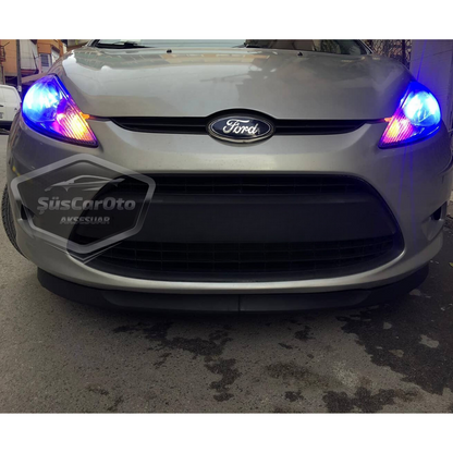 Ford Fiesta 2008-2017 Uyumlu Üniversal Astra H lip Esnek Ön Lip 2 Parça Tampon Altı Dil Karlık Ön Ek image 1