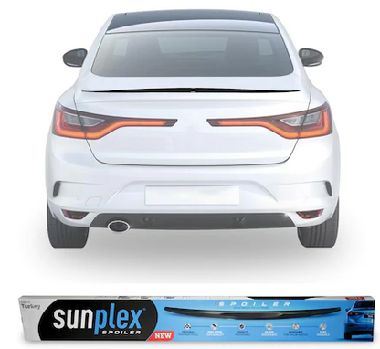 SUNPLEX Renault Megane 4 2016- Bagaj Üstü Spoiler Piano Black image 0