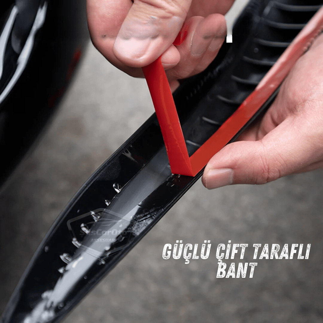 Üniversal Her Araca Uyumlu Esnek Tampon Köşesi Koruma Bandı Tampon Köşe Koruyucu Şerit Yumuşak Bant 2 Parça Siyah 35 cm image 9
