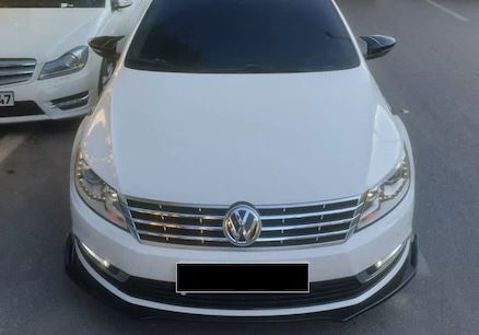 Vw Passat CC 2007-2017 Batman Yarasa Ayna Kapağı Piano Black ABS Plastik image 0