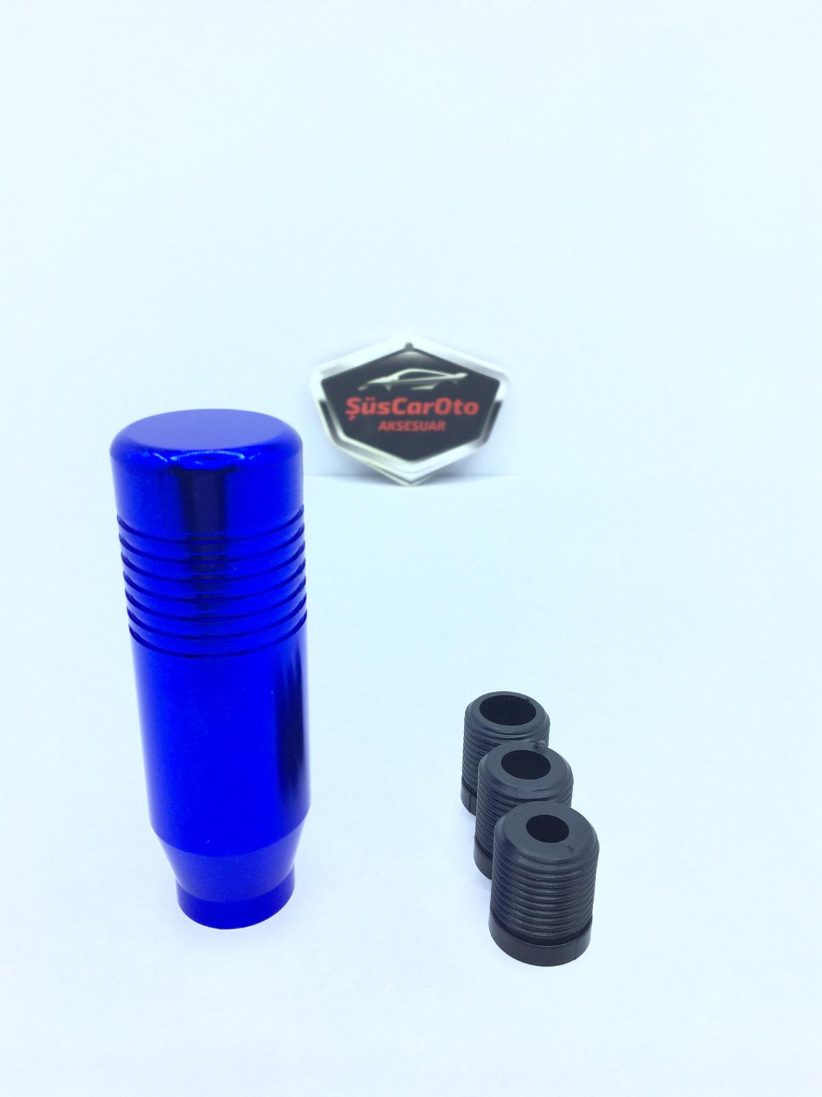 Mugen Metal Spor Görünümlü Vites Topuzu Aparatlı Üniversal Mavi image 1