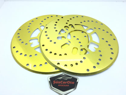 Üniversal Kampana Sacı Disk Sacı Disk Fırfırı 2'li Set 14'' ve Üzeri Sarı image 3