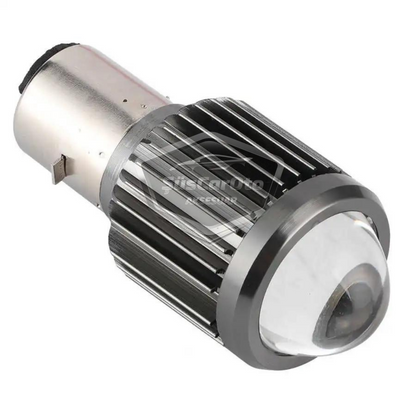 Otomobil Araç Motosiklet Mercekli Far Ampulü Led Far Çift Renk Sarı-Beyaz CSP Led Lamba Delici Yayıcı S2 Uzun Kısa 1 Adet BA20D H6 image 8