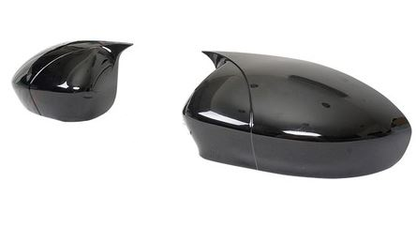 Fiat Punto Evo 2009-2018 Batman Yarasa Ayna Kapağı Piano Black ABS Plastik image 2